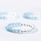 Natural High Quality White Crystal Aquamarine Bracelet Women's Bracelet