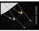 S925 silver new Chinese copper coin tassel necklace