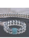 Natural white crystal body bracelet