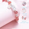 Natural strawberry crystal new Chinese Pixiu bracelet