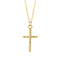 S925 sterling silver cross necklace women's fashion versatile pleated diamond set pendant collarbone chain jewelry