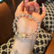 Natural citrine Pixiu bracelet White crystal