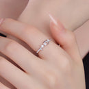 S925 silver niche star moon index