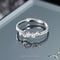 S925 silver niche star moon index
