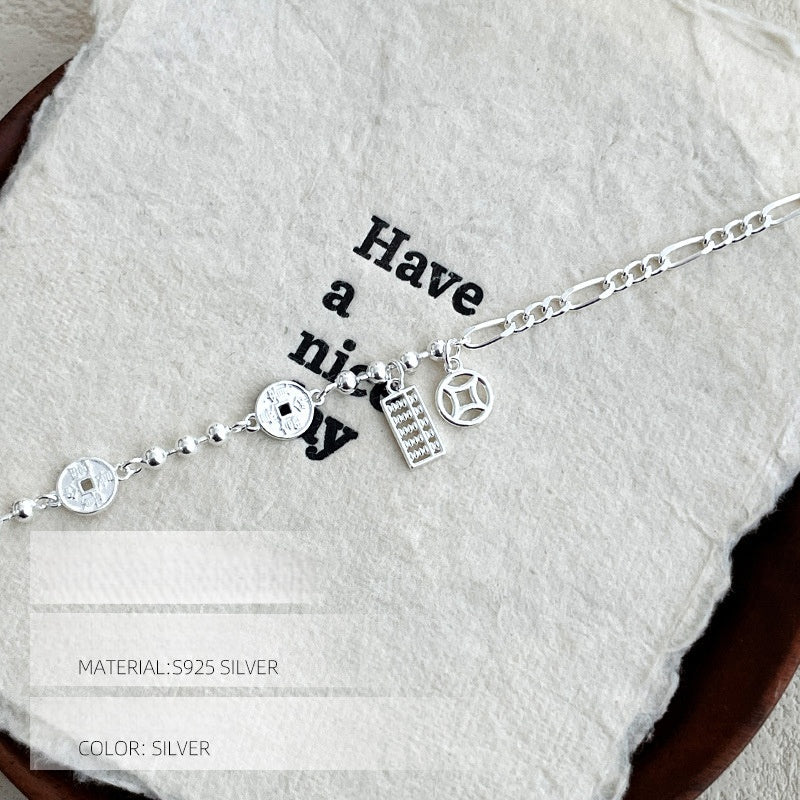 S925 Silver Star Pendant Necklace