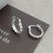 S925 Xiao Zou Chrysanthemum Earrings Earrings Fresh Niche New Flower Earrings