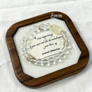Natural citrine Pixiu bracelet White crystal