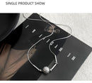 S925 silver Korean fashionable car flower bead necklace
