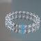 Natural white crystal body bracelet