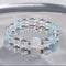 Natural white crystal body bracelet